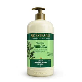 Shampoo Jaborandi Bio Extratus - 1L Antiqueda e Crescimento