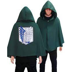 Capa Attack On Titan Manto Shingeki no Kyojin Cosplay