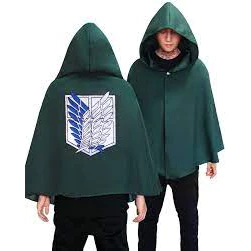 Capa Attack On Titan Manto Shingeki no Kyojin Cosplay