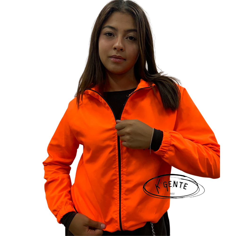 Jaqueta de hot sale tactel feminina