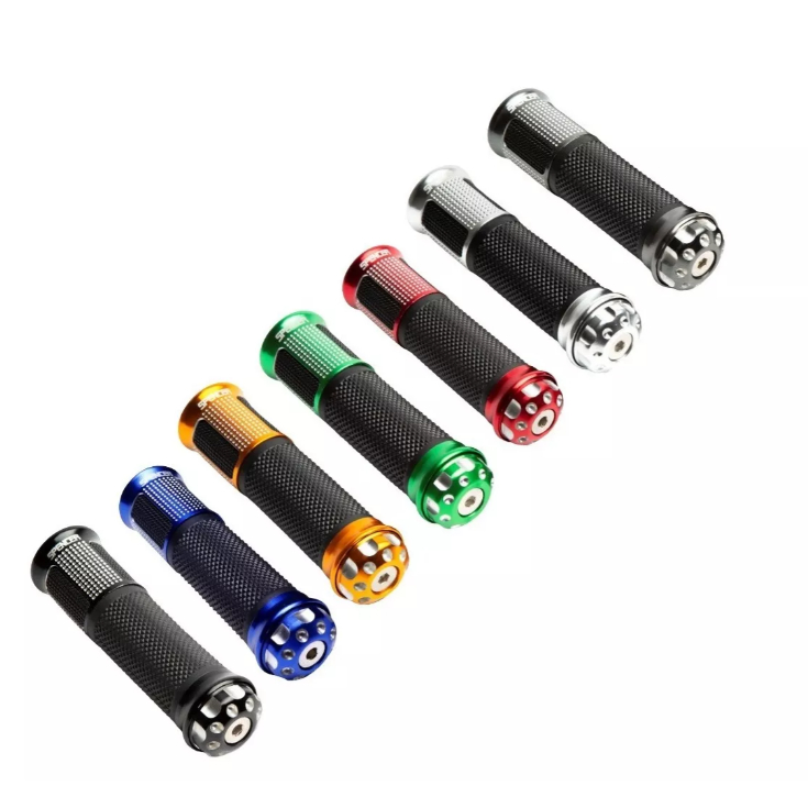 MANOPLA ESPORTIVA MOTO DIAMANTE HONDA YBR COM PESO CURTO TODAS AS CORES