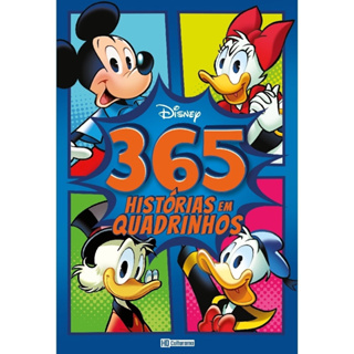 Livro 365 Histórias Em Quadrinhos Disney Mickey E Sua Turma