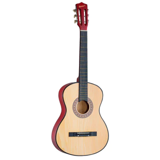 Violão Musical Para Iniciantes Acústico Queen's Bege em Oferta na Shopee