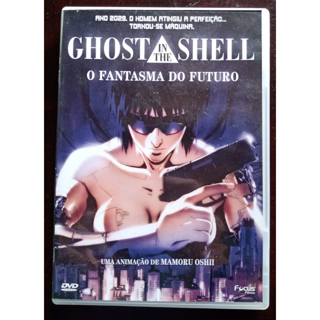 Ghost In The Shell O Fantasma Do Futuro Dvd Original Shopee Brasil