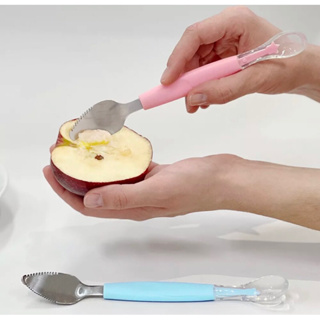Colher 2 Em 1 Em Silicone ideal para Frutas E Legumes