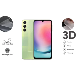 Película Traseira Verso Fibra De Carbono P/ Samsung Galaxy A14 M14 A24 A25 A34 A54 4G 5G