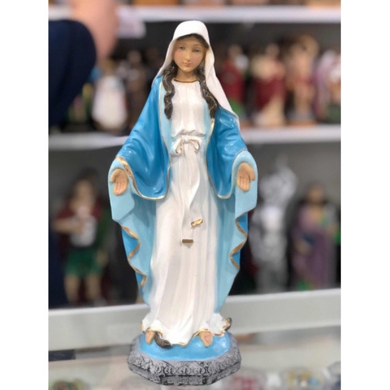 Imagem Nossa Senhora Das Graças 32cm Gesso e Resina - Imagem Original Católica