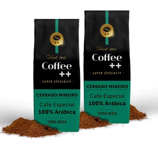 Café Especial Torrado e Moído 100% Arábica Coffee Mais Cerrado Mineiro - 2 pacotes