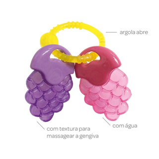 Mordedor Chaveiro Uvas Da Buba Com Água