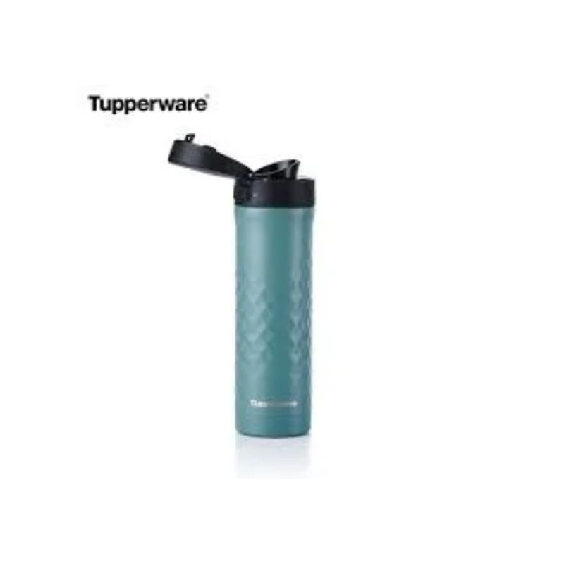 Tupperware Garrafa Térmica Importada Thermal Flask 430ml Cinza - Loja Chefe  Tupperware