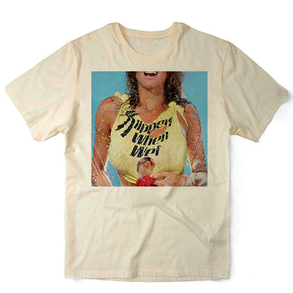 Camiseta Algodao Bon Jovi Slippery When Wet Album Banda de Rock