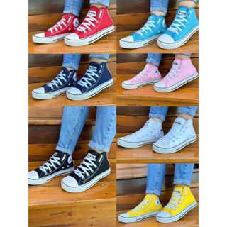 All Star Branco Cano Alto Feminino e Masculino - Kepucce Shoes