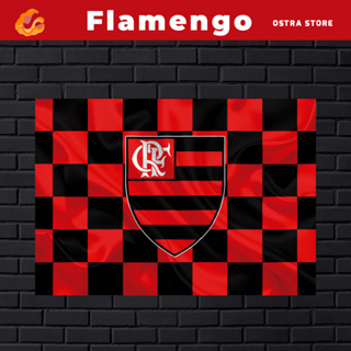 Flamengo 01 a 15 - Futebol - Placa decorativa MDF - Quadro parede