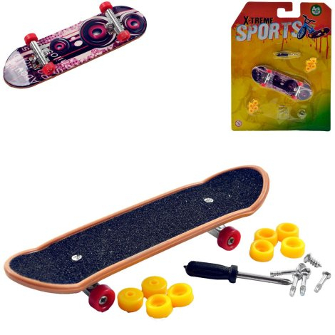 Skate De Dedo Mini Esqueite Brinquedo Divertido Barato + Acessórios, Magalu Empresas