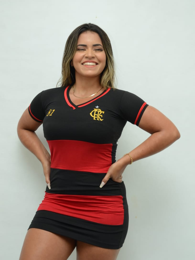 Vestido do flamengo sales 2019