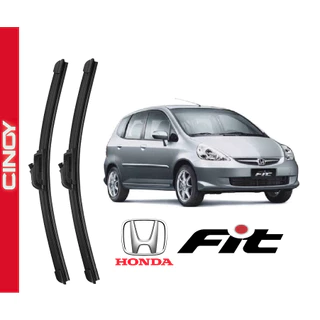 Par de Palheta Limpador de Parabrisa Dianteiro Honda FIT 2003 a 2008