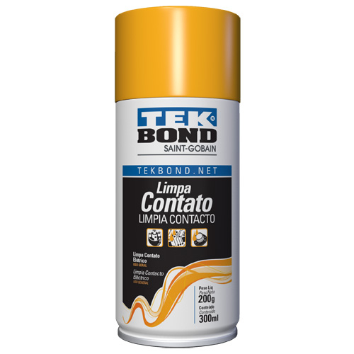 Limpa Contato Elétrico Eletrônico Conectores 300ml TekBond
