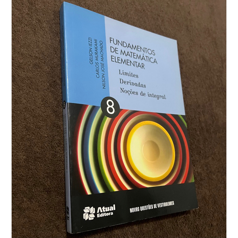 Livro Fundamentos De Matemática Elementar Volume 8 | Shopee Brasil