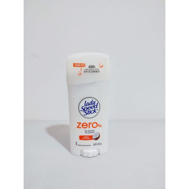 Desodorante Lady Speed Stick Zero Alumínio Fresh Coconut 60g | Shopee ...
