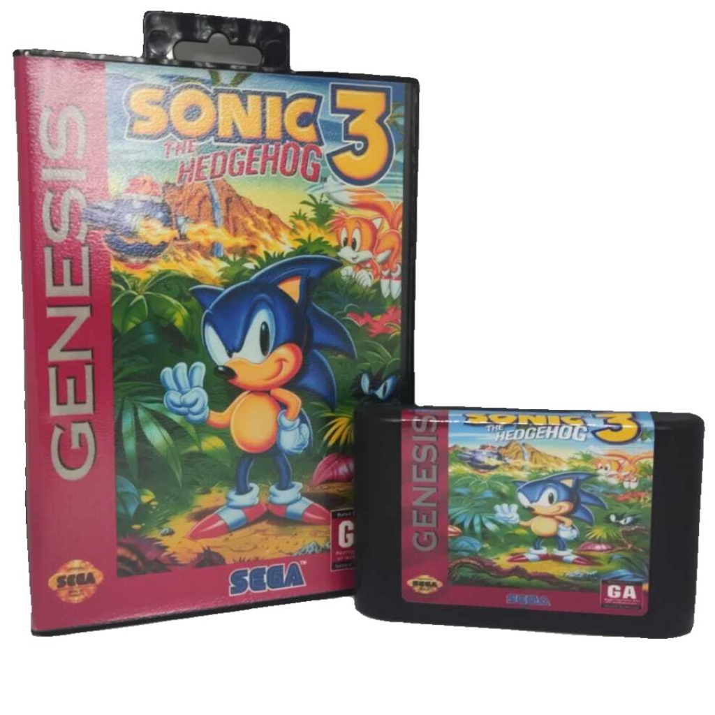 Fita Cartucho - Jogo Sonic 1 Mega Drive Genesis