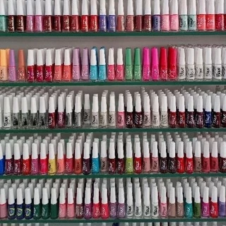 Promoção 10 Esmaltes diferentes novo toque atacado