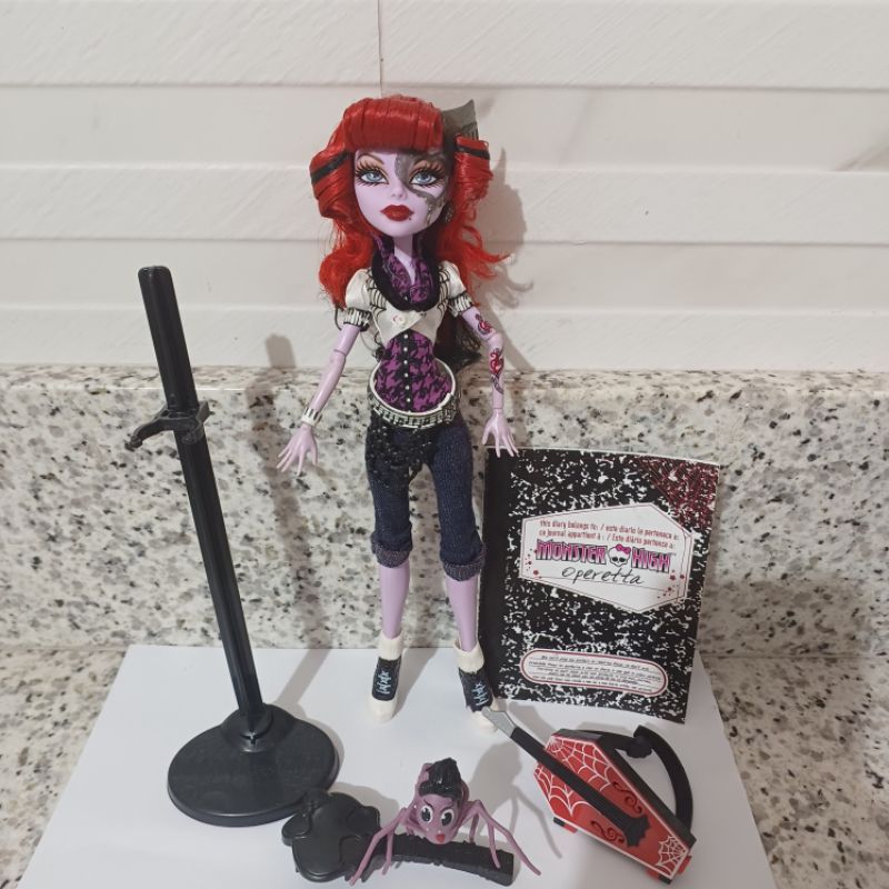 Boneca Monster High Opereta  Monster high, Boneca monster high