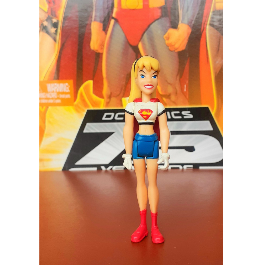 Boneco DC jlu - Supergirl - Jovem - liga da justiça - Mattel | Shopee ...