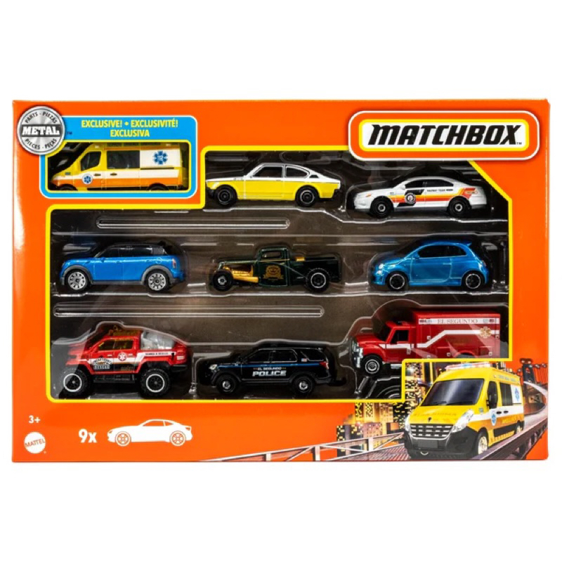 PACK 9 CARRINHOS MATCHBOX | Shopee Brasil