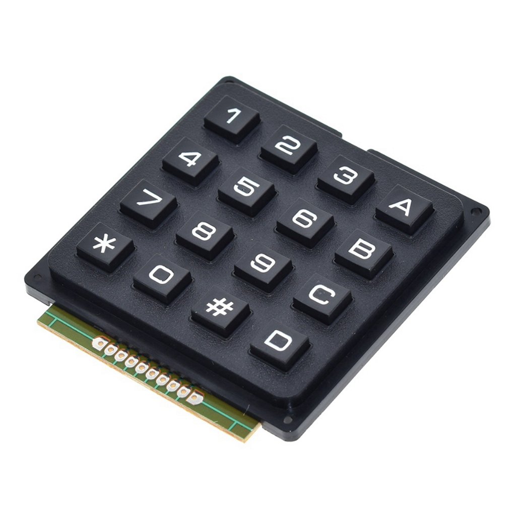 Teclado Matricial 16 Teclas 4x4 Projeto Automação