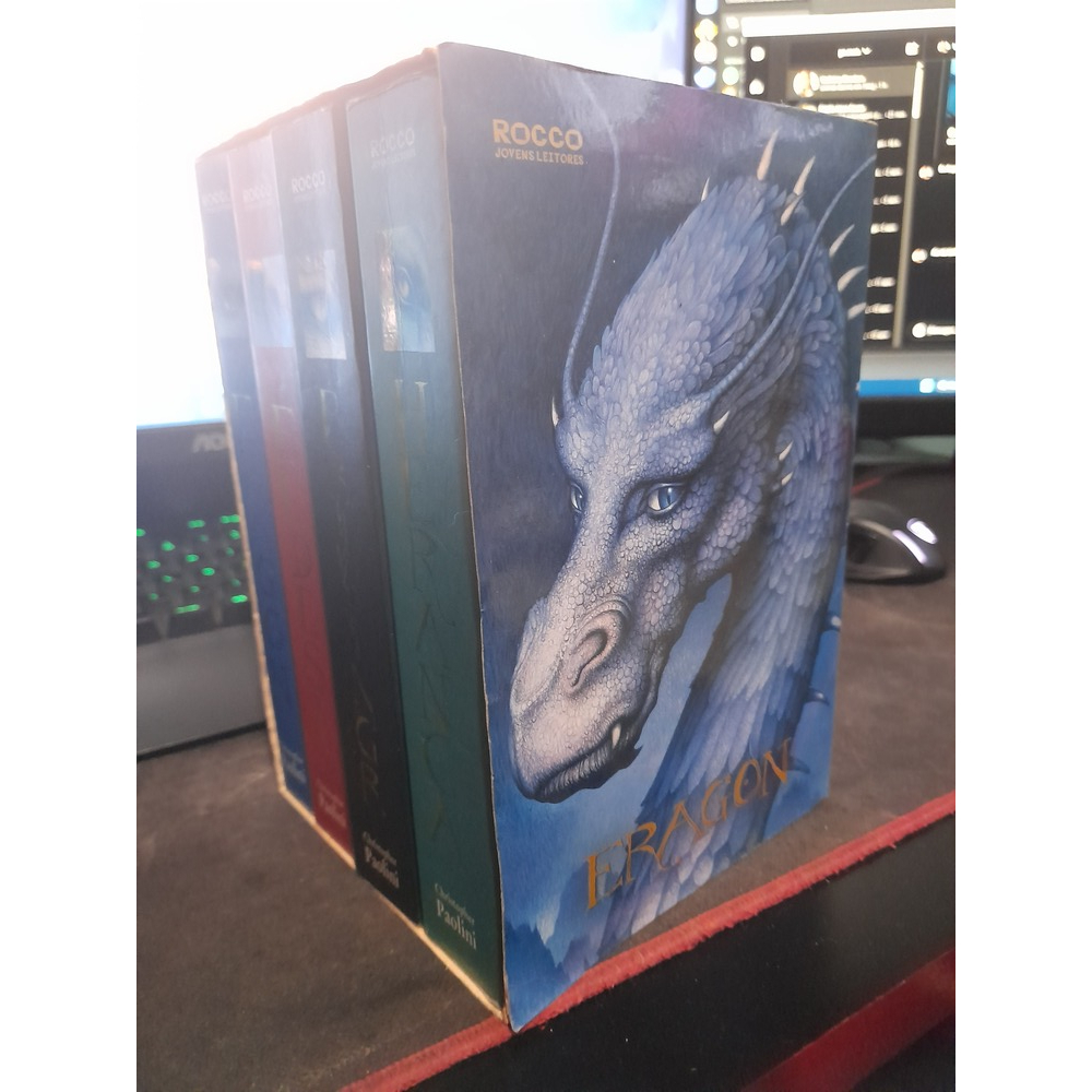 Box Ciclo A Herança, Eragon, Eldest, Brisingr e Herança, 4 Livros