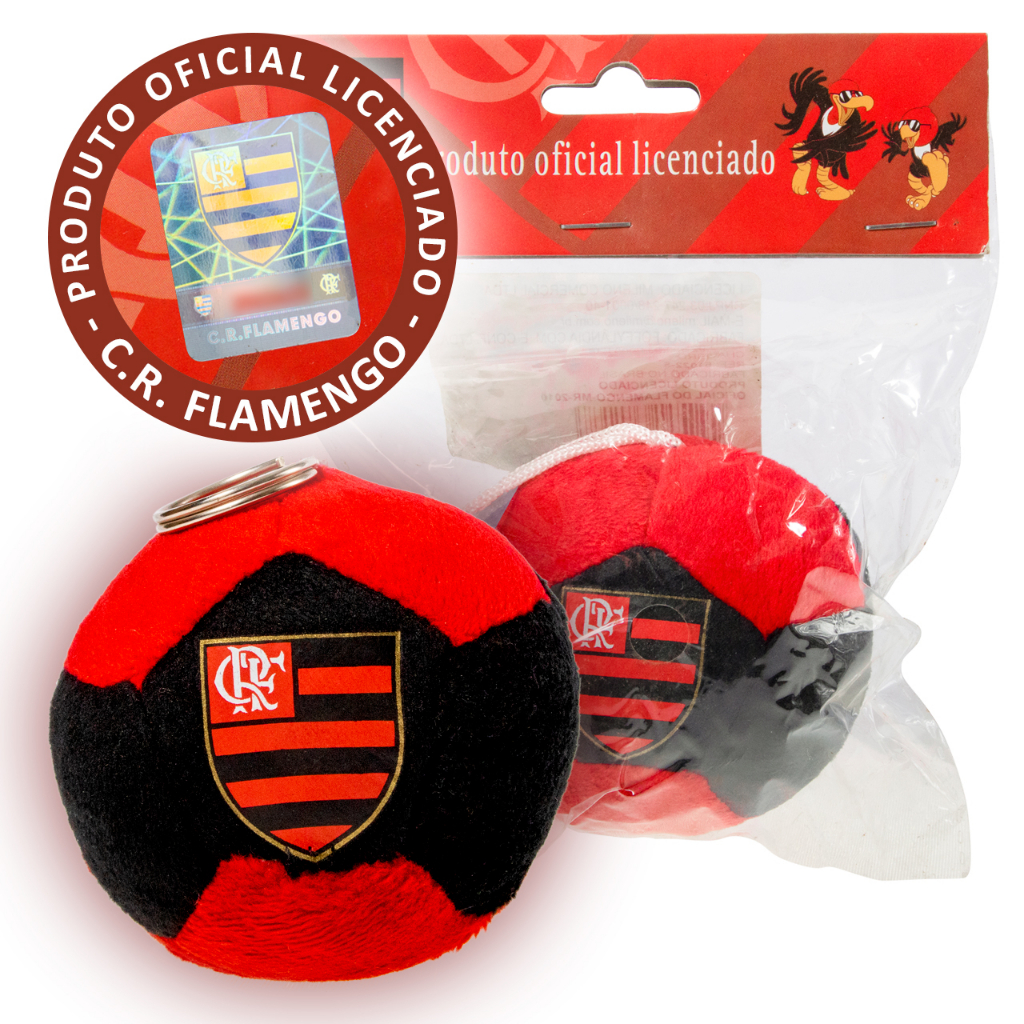 Bola de Futebol Campo Adidas Flamengo II Club - Vermelho+Prata