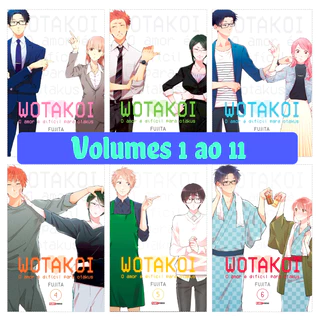 Mangá Wotakoi: O amor é difícil para Otakus VOL.1 ao VOL.11 Novo Lacrado Português