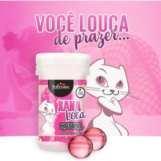 Bolinha Explosiva Xanaloka Hot Ball Esquenta Esfria e Vibra