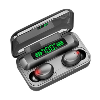 Fone de ouvido F9-5 TWS, Power bank, Sem fio, Bluetooth 5.3