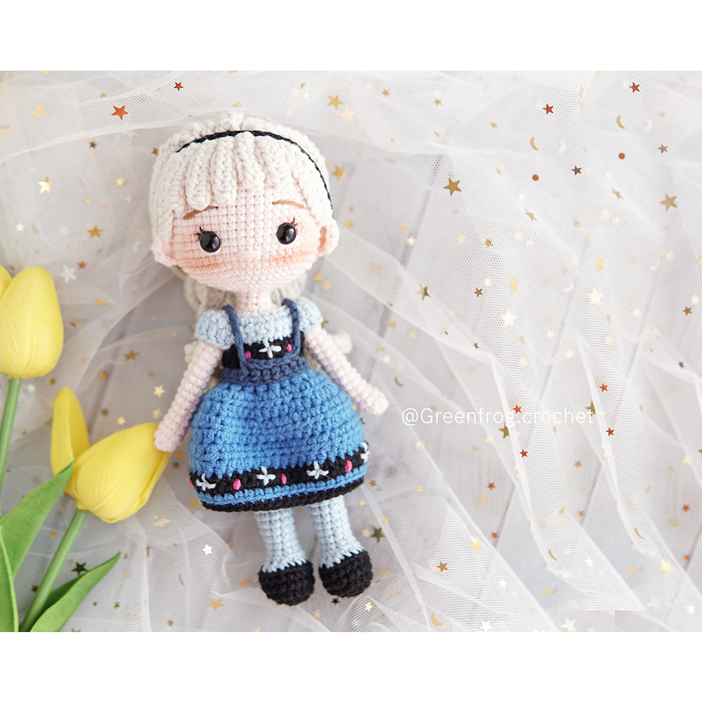 Amigurumi Elsa Frozen Shopee Brasil