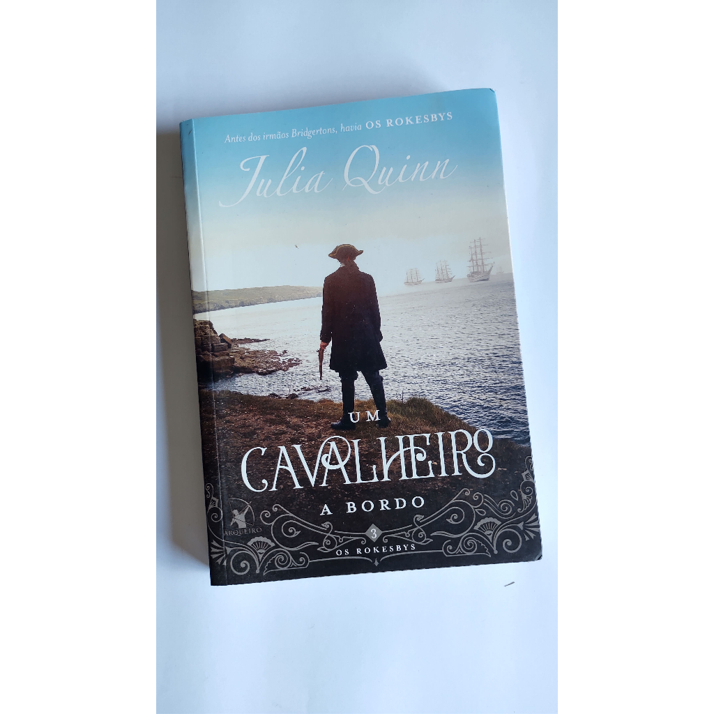 Livro: Um cavalheiro a bordo - Julia Quinn | Shopee Brasil