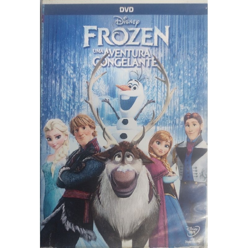 Dvd Frozen Uma Aventura Congelante Disney Otimo Estado | Shopee Brasil