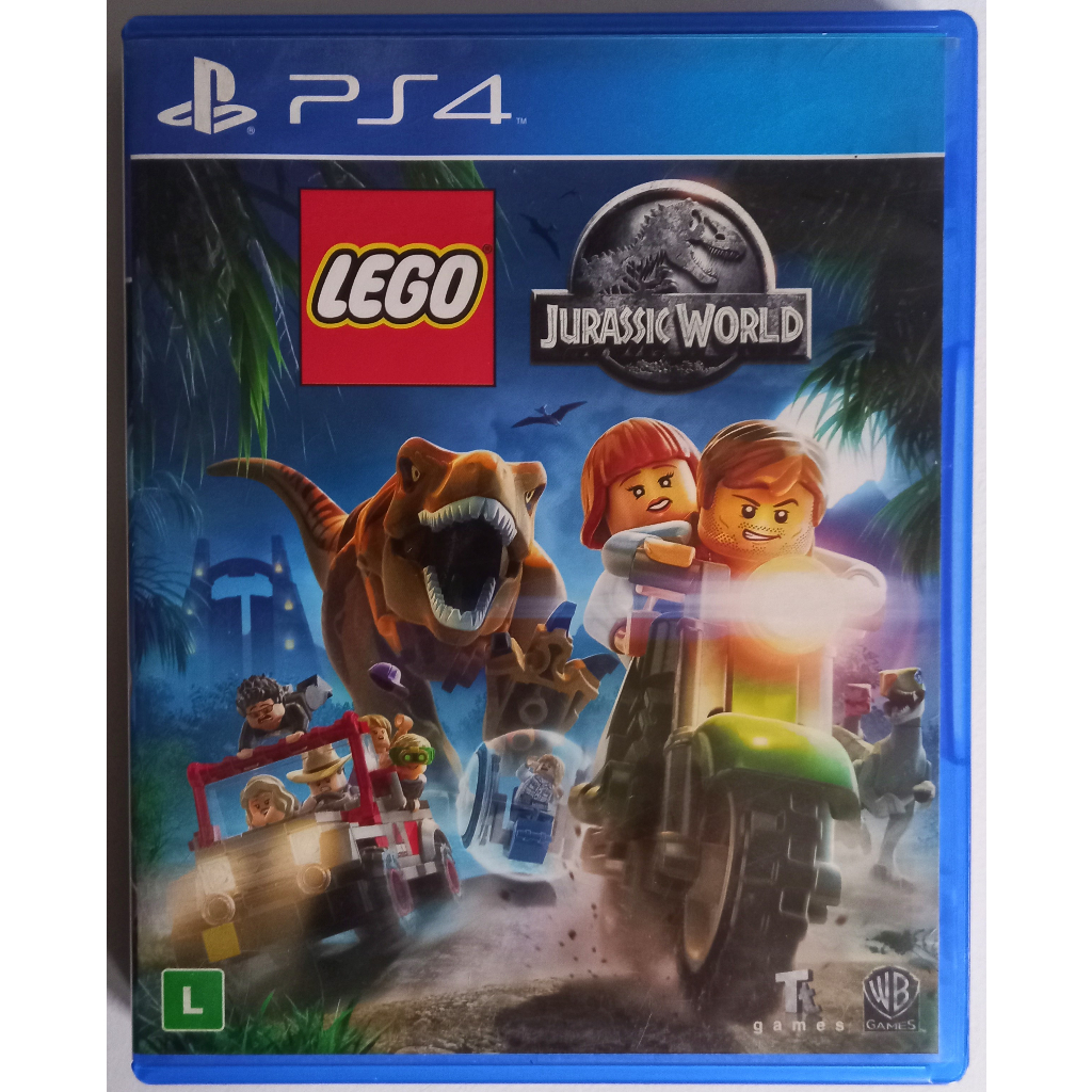 Jogo Lego Jurassic World Original Midia Fisica Cd Shopee Brasil 5378