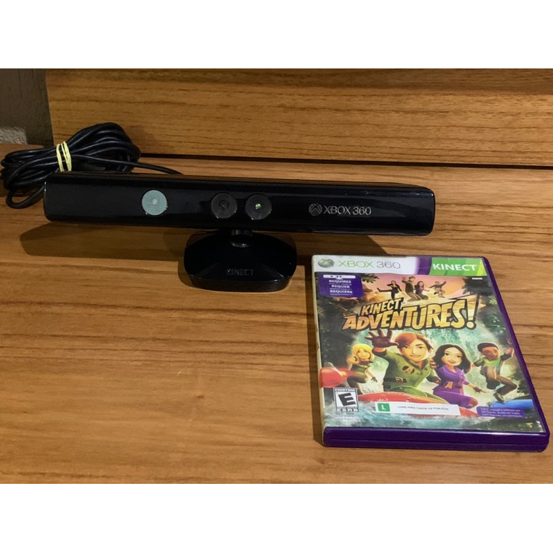 KINECT DO XBOX 360 + JOGO ORIGINAL