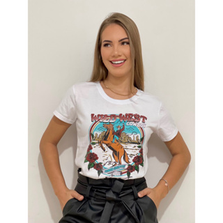 T-shirt blusa country tamanho P M G GG