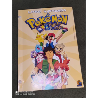 Álbum Ilustrado Pokemon Super Cartas Retangulares