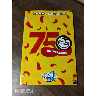 Álbum Ilustrado 75 Anos Sabritas Tazos