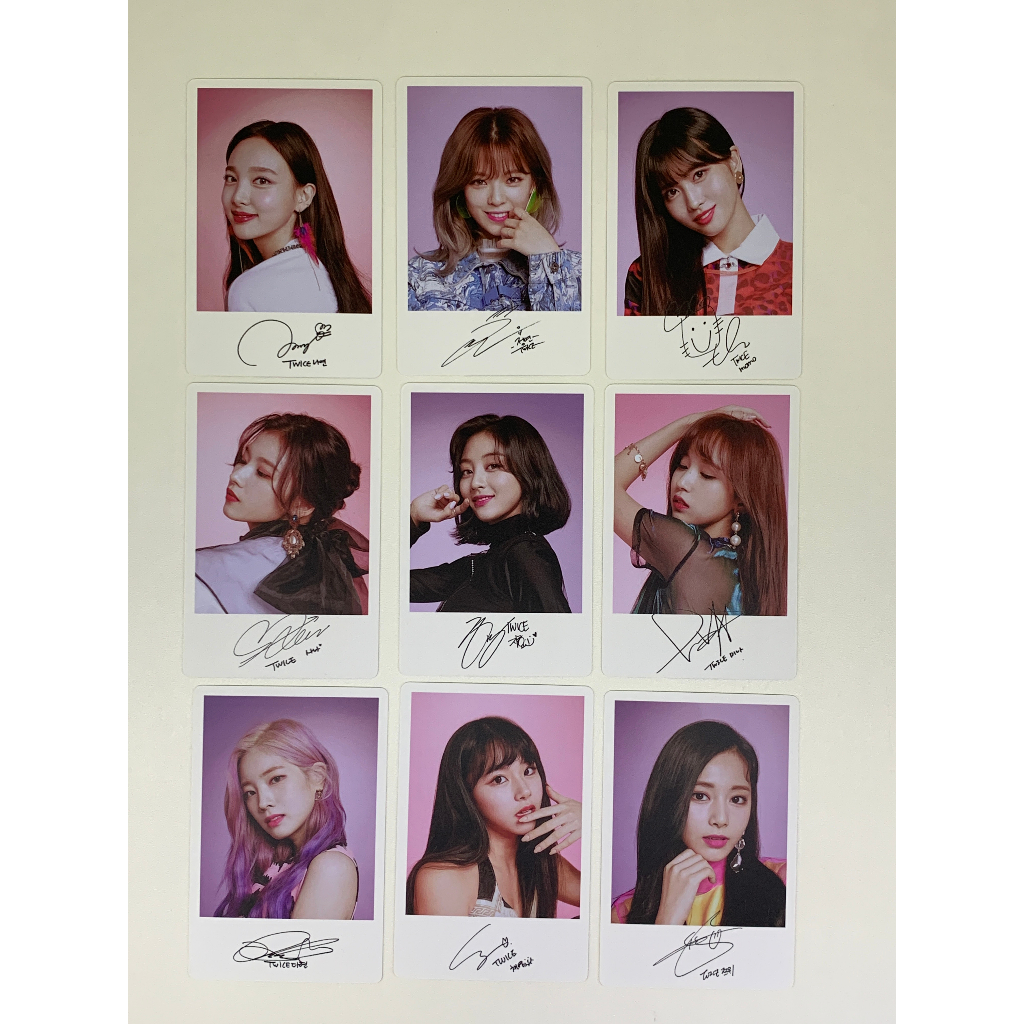 TWICE/YES OR YES/MONOGRAPH/トレカ！　！ TWICE/YES OR YES/MONOGRAPH/トレカ！ ！ 【公式通販】