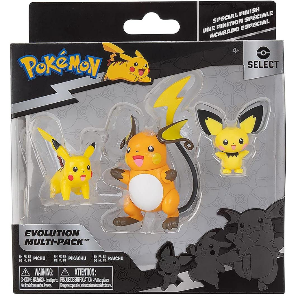 Compre Pokémon - 3 Figuras De Ação - Lucario + Zorua + Pikachu aqui na  Sunny Brinquedos.