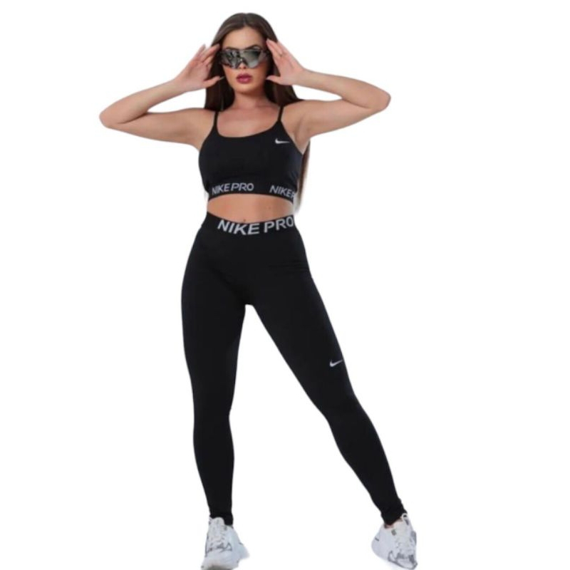 Conjunto Fitness Academia Feminino (top Legging) em Promoção na Shopee  Brasil 2024