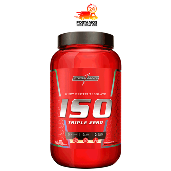 Whey Protein Iso Triple 900g Proteína Isolada – Integralmedica – Rende 30 Doses