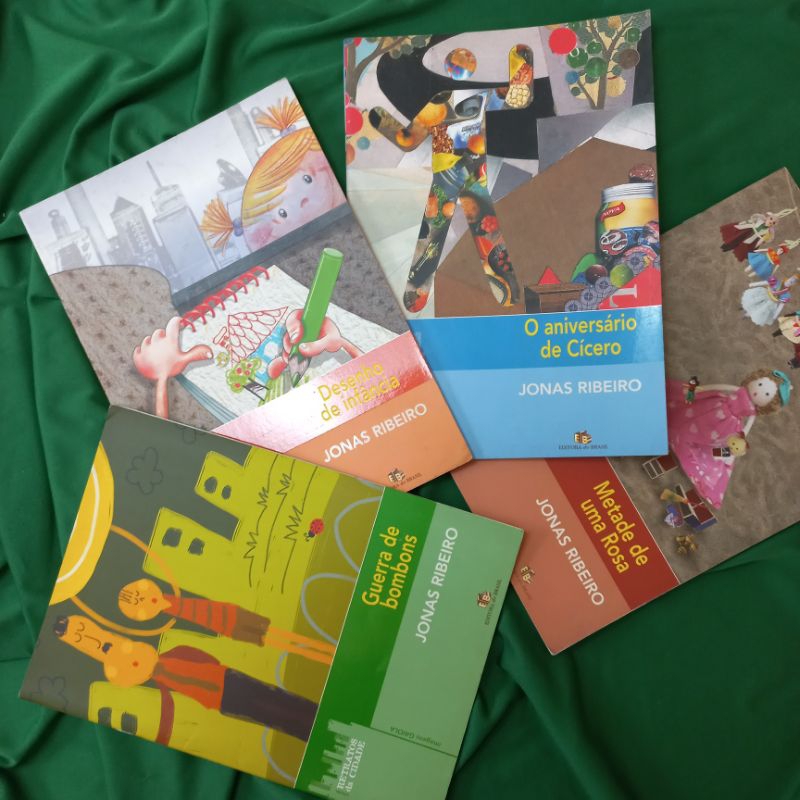 Livros Jonas Ribeiro: Guerra de bombons / O Aniversário de Cicero ...