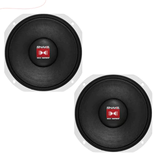 Kit 02 Alto Falantes Snake Medio Grave 10 Polegadas Esx810-S 450w Rms 8 Ohms