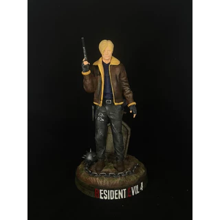 Boneco colecionável figure do Leon Resident Evil em impressão 3D