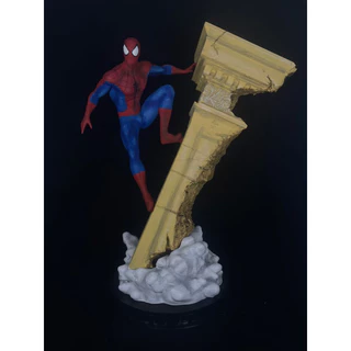 Boneco colecionável figure do Homem-Aranha Marvel em impressão 3D